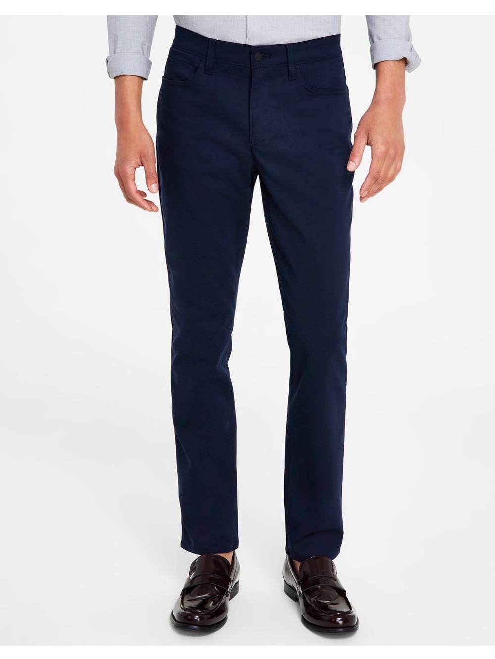 Calvin Klein Navy Performance Stretch Pants